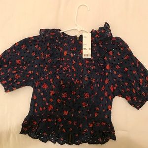Urban Outfitters Eyelet Top
